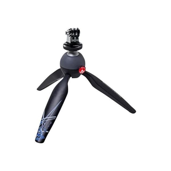 PIXI XTREME svart bordstativ med adapter för fickvideokamera (Action Cam) - Manfrotto
