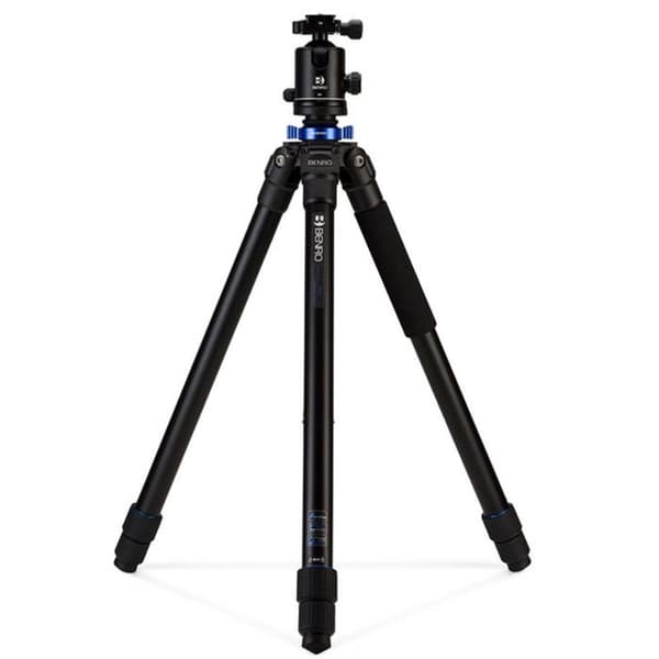 Benro trepied mach3 tripodserie 4 aluminium 3 sektioner lång - tma47al