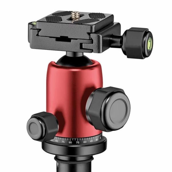 Manfrotto Stativ - MKELES5RD-BH - Stativ, lätt, Element Traveler Small Red ()