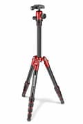 Miniatyrbild 1 av 4: Manfrotto Stativ - MKELES5RD-BH - Stativ, lätt, Element Traveler Small Red ()