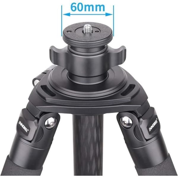 INNOREL Central Kolumn ER40C för Stativ RT90C - Kolfiber - Max Belastning 30 kg - Höjd 46 cm
