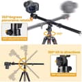 Miniatyrbild 3 av 4: Tripod förlängningsarm - TARION - VB-01 - Aluminium - Rotativ 360° - Max belastning 17,6 lb
