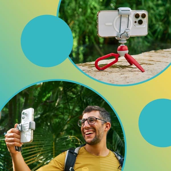 Trépied de poche JOBY HANDYPOD CLIP RÖD