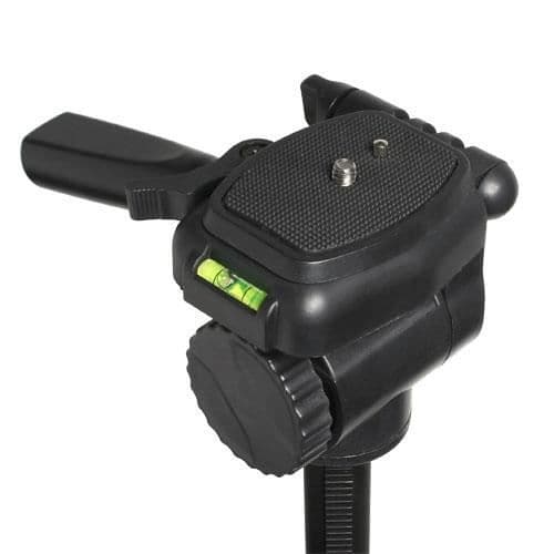 Svart stativ INLINE 48015B - Vikt 1,2 kg - Material Aluminium - Höjd 510 mm - 1560 mm - Maxvikt 4 kg