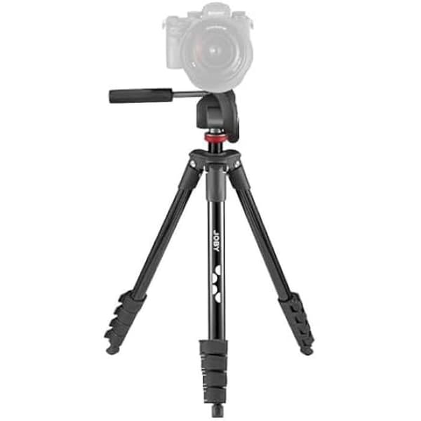 JOBY Compact Advanced Tripod med 3D Kulhuvud - Stor storlek - 3 kg - Aluminium - Kompakta enheter