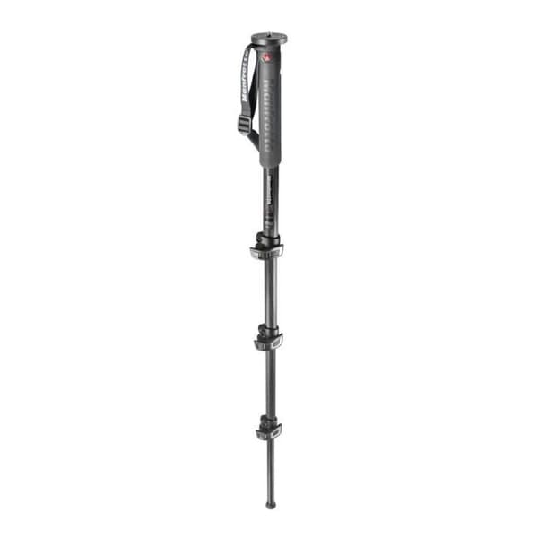 Manfrotto karbon monopod mpmxproc4 4-sektioner med quick power