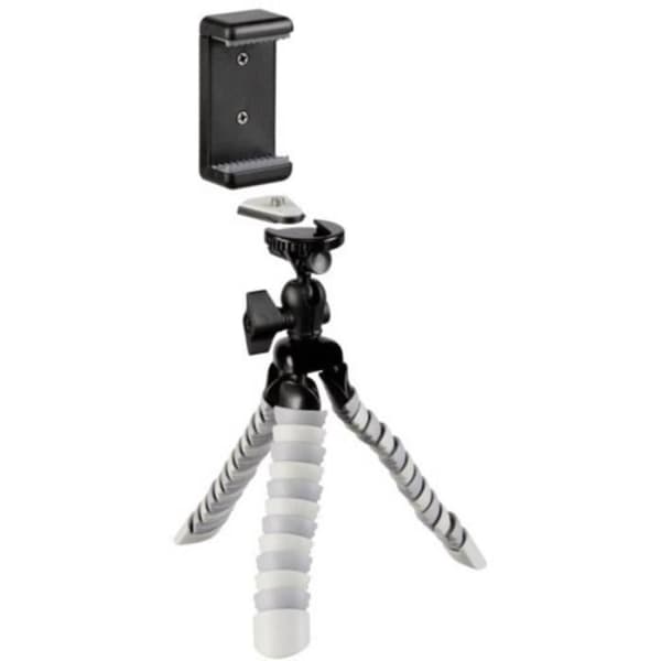 Camgloss Octopod Tripod 1-4 tums ministativ - CAMGLOSS - Svart, Grå - Maxvikt 4