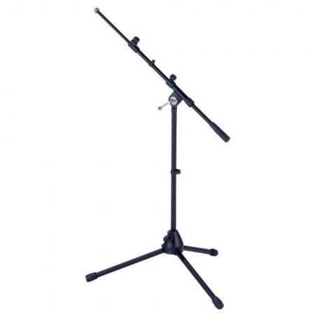 Mikrofonstativ med bom liten modell - Adam Hall - Höjd 50-70 cm