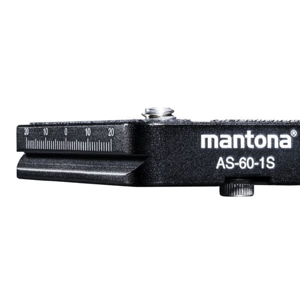 Plattformsnabb - Mantona - 21462 - Aluminium - Lätt - Arca Swiss-system