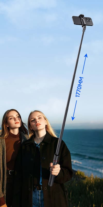 TT01 Bluetooth Selfie Stick Resa Bärbar hoppstång Golvstativ Live Streaming Telefonhållare Kaststång