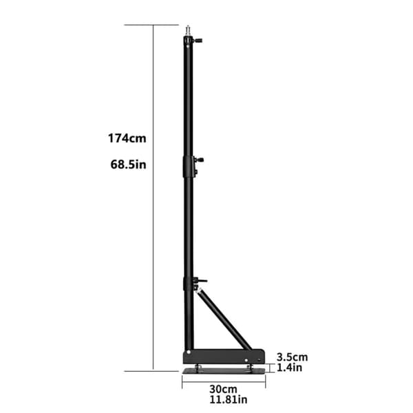 Fotografi Magisk Arm, Höjd av 174 cm, Robust Konstruktion,170cm