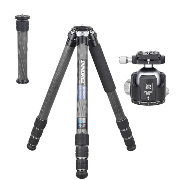 Carbonfiber Tripod, Maksimal belastning 35 kg, 201,0 cm maksimal højde,KT404C og N52