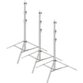 Miniatyrbillede 1 af 2: Fotostativ, Rustfrit Stål, Foldbar,3x280CM
