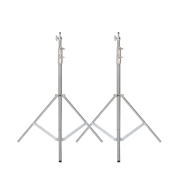 Fotostativ, Super Stabil, Foldbar Lysstativ,2 Stativ