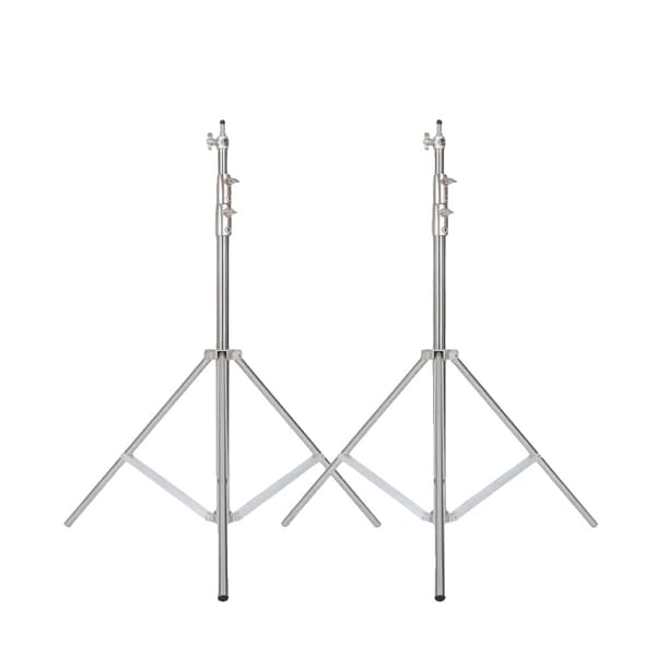 Fotostativ, Super Stabil, Foldbar Lysstativ,2 Stativ