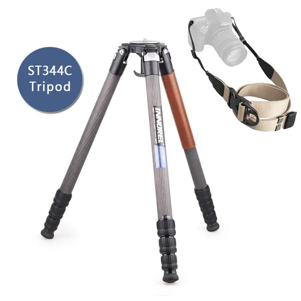 Kulfiberstativ, 160 cm maksimal højde, 35 kg belastningskapacitet,ST344C standard
