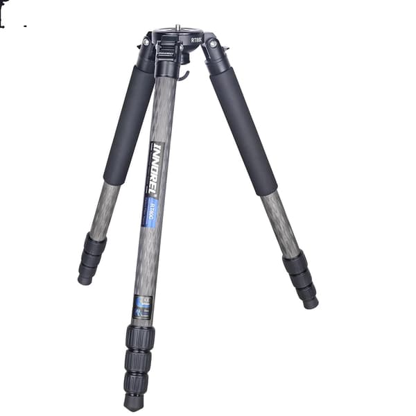 Professionellt kolfiberstativ, 160cm maxhöjd, 20kg belastningskapacitet,RT80C StandardRT80C Standard