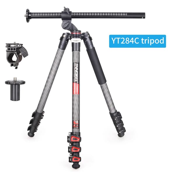 Kulfiberstativ, 20 kg belastningsevne, 178,5 cm maksimal højde,YT284C