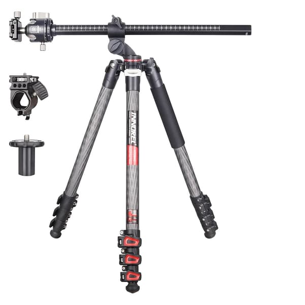 Kulfiberstativ, 20 kg belastningsevne, 178,5 cm maksimal højde,YT284C og D46