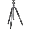 Miniatyrbillede 1 af 2: Professionelt Carbonfiber Stativ, Maksimal Belastning 25 kg, Letvægts og Holdbart,RT85C tilføj N44