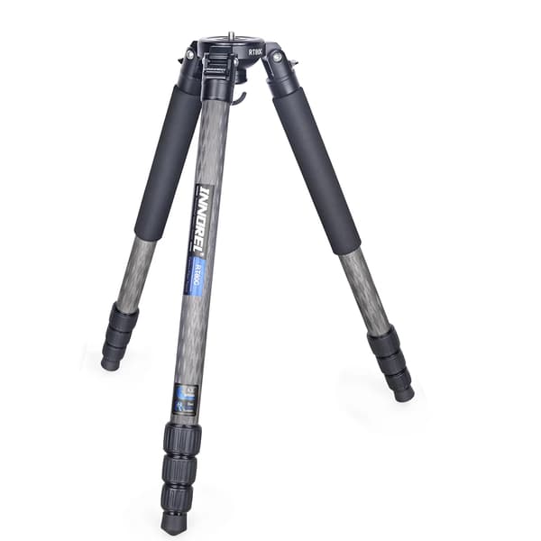 Professionelt Carbon Fiber Stativ, 20 kg Belastningsevne, Letvægts 1,8 kg,RT80C standard