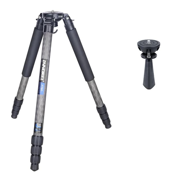 Professionelt Carbon Fiber Stativ, 20 kg Belastningsevne, Letvægts 1,8 kg,RT80C tilføj BL75