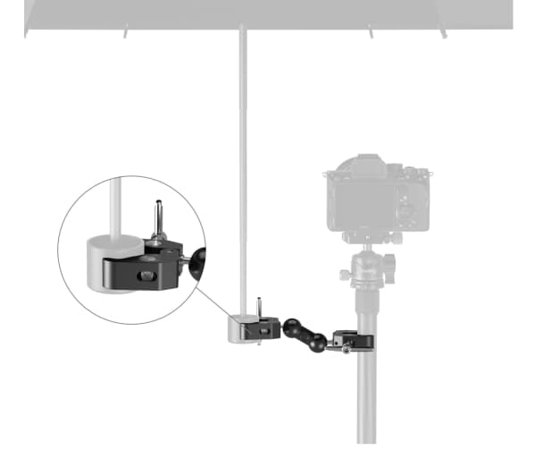 SmallRig 5331 Double Head Crab-Shaped Clamp