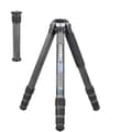 Miniatyrbillede 1 af 2: Professionelt Stativ, Carbonfiber, Justerbar Højde, Kompakt Design,KT404C