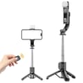Miniatyrbilde 3 av 11: Selfiestang justerbart stativ Bluetooth selfiestang uttrekkbar med fylllys