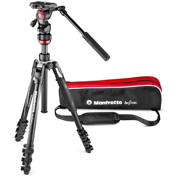 Manfrotto Befree Advanced MVKBFRL-LIVE Stativ med Manfrotto 494 Center Ball Head