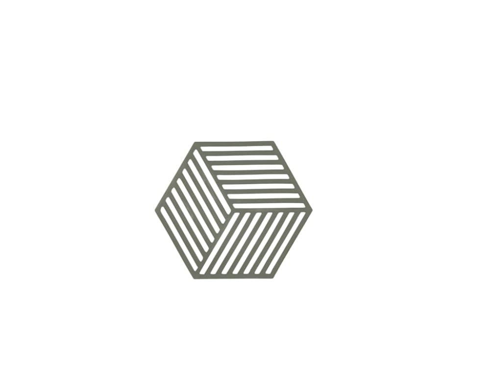 Zone Denmark Hexagon Grytunderlägg Olive Taupe