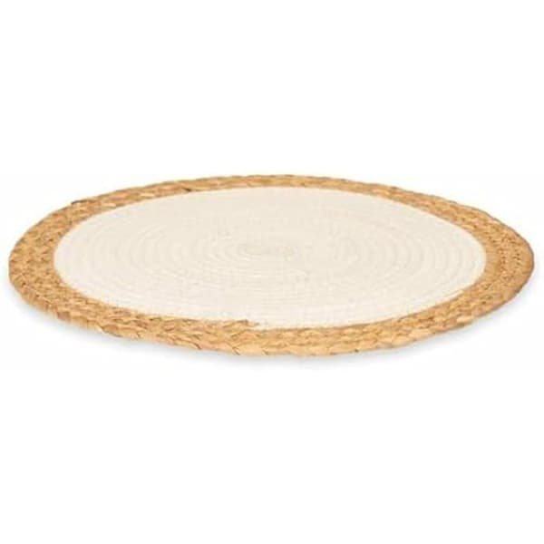 Underlägg - Kinvara - Vit - 24 enheter - Bomull - Mått 20x35x37 cm