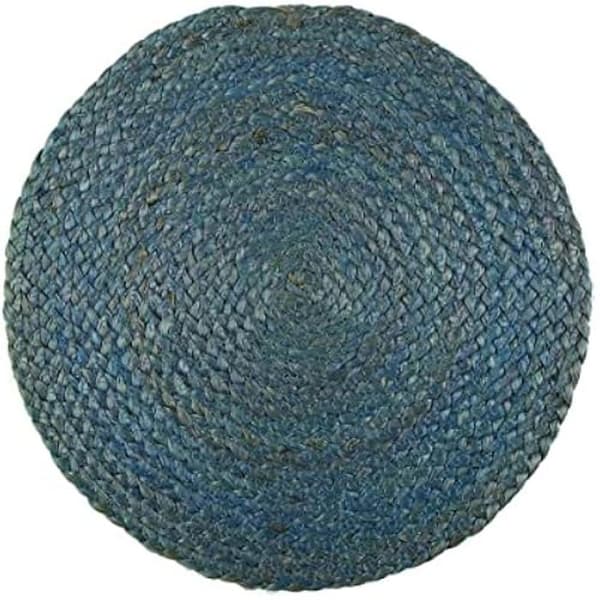 Underlägg - VERSA - Versa Blå - 36,5 x 36,5 cm - Flerfärgad - Jute