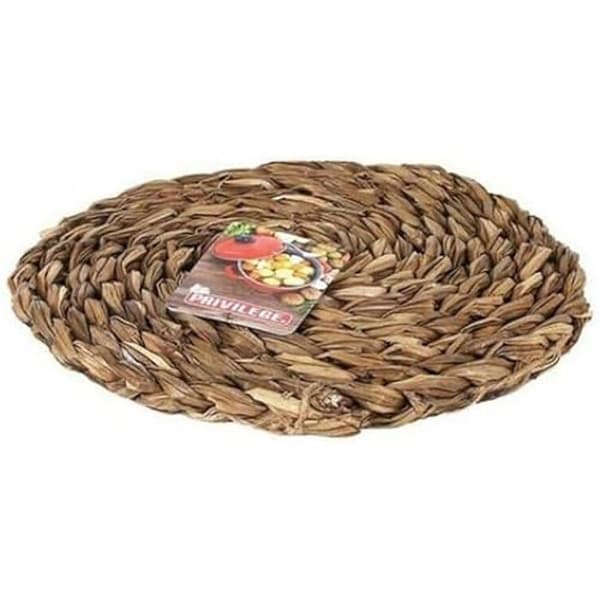 Underlägg - PRIVILEGE - Flerfärgad - 20 cm - 48 enheter - Wicker