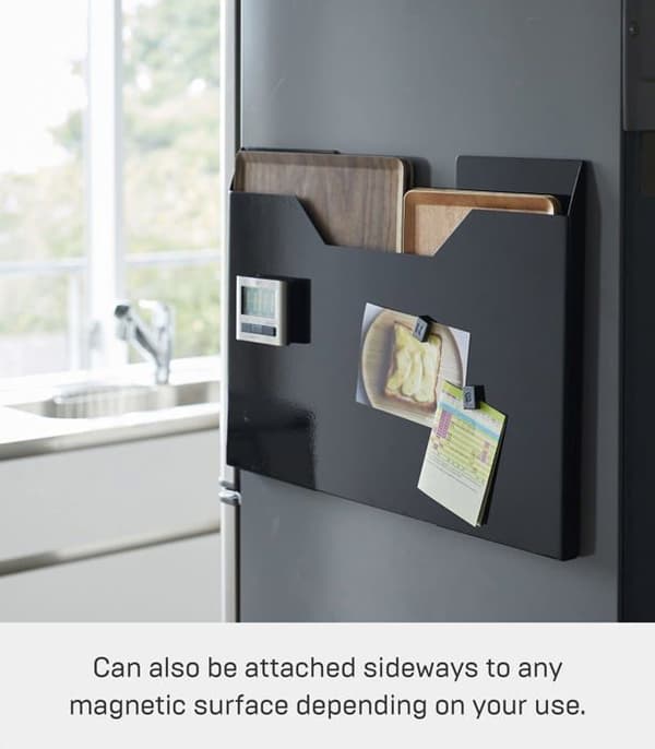 Underlägg - fathållare Yamazaki home - 4887 - Magnetic Modern bordstablett för bordstabletter upp till 50 cm Svart