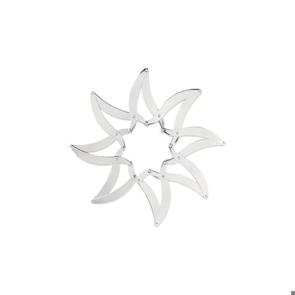 Underlägg - Alessi - DUL01 AUGH - Rostfritt stål - Utdragbar - Pop design