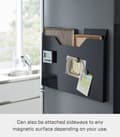 Miniatyrbild 4 av 4: Underlägg - fathållare Yamazaki home - 4887 - Magnetic Modern bordstablett för bordstabletter upp till 50 cm Svart