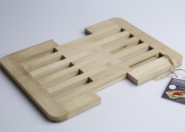 Underlägg - Cook Concept - Utdragbar 20-30cm - Bambu - Naturlig design - Praktisk