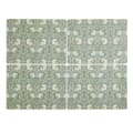 Miniatyrbild 1 av 4: Underlägg - Spodfathållare - X0010649172 - Morris - Co Pimpernel Privat Set med 4 bordstabletter Grön 40,1 x 29,8 cm