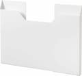 Miniatyrbild 1 av 4: Yamazaki home - 4886 - Vit modern magnetisk förvaringsunderlägg för bordstabletter upp till 50 cm