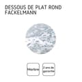 Miniatyrbild 4 av 5: Rund marmorskiva 18 cm Fackelmann Basic