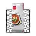 Miniatyrbild 2 av 4: Dessous de plat - porte-plat Metaltex - 202910004 - Espiral Dessous de Plat Métallique Svart 18 x 18 x 1 cm