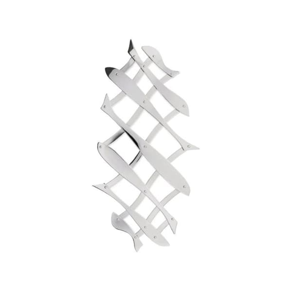 Expanderbar trivet - Alessi - DUL03 - Rostfritt stål - Design Paolo Lomazzi - Donato D'Urbino