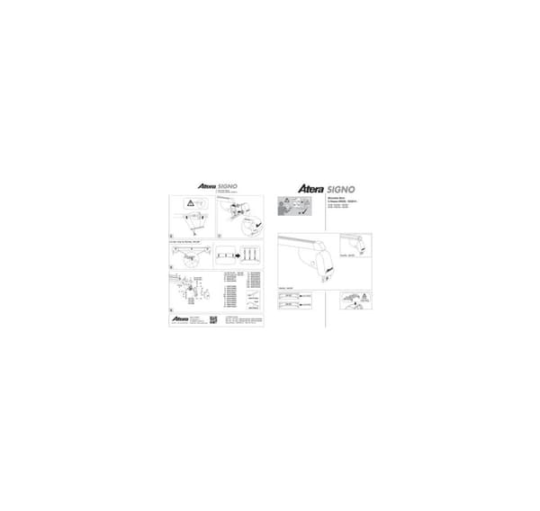 Kattokehys alumiinia MB C-SARJA (W205) 14-