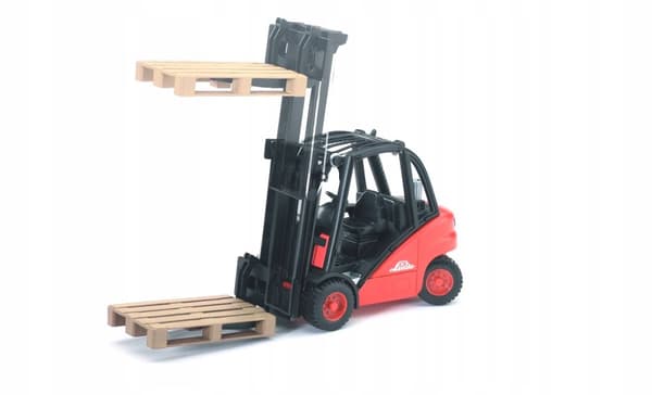 Linde H30D Gaffeltruck med koppling BRUDER 02511 Profi serie 1:16