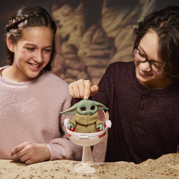 STAR WARS Interactive Plush Wild Ridin´ Grogu, 12 cm