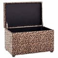 Miniatyrbild 2 av 2: Förvaringskista "Leopardmönster" 65cm Brun - Paris Pris