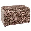 Miniatyrbild 1 av 2: Förvaringskista "Leopardmönster" 65cm Brun - Paris Pris