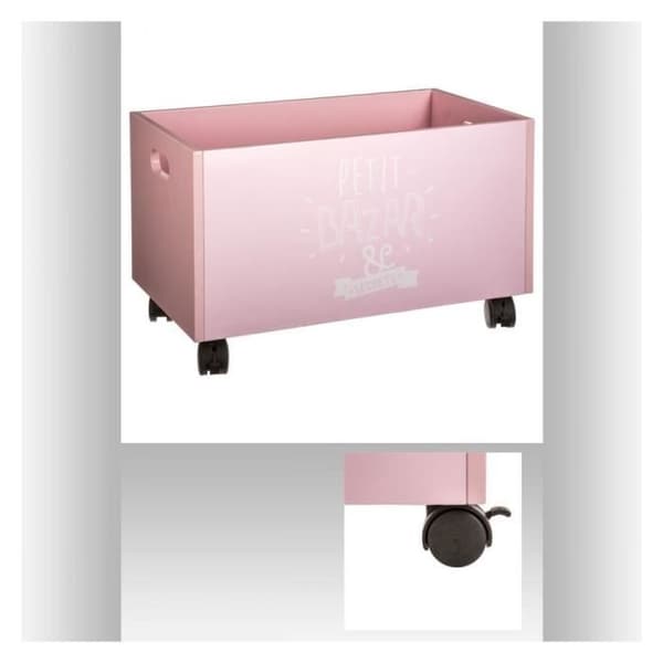 Rosa rullande kista Atmosphera - Liten kompletterande möbel - Barn - Rum