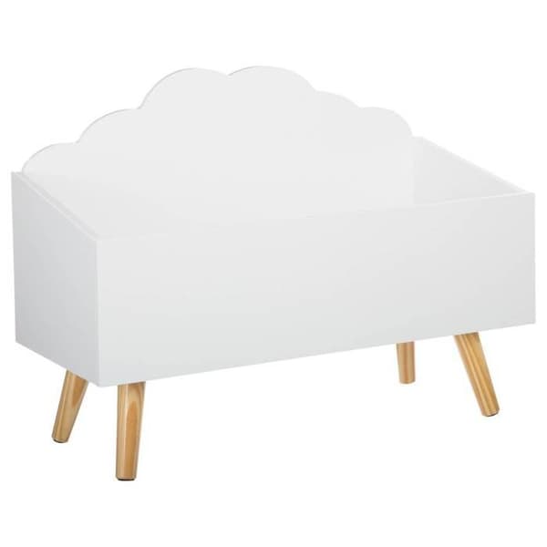 Vit "Nuage" barnlåda - Vit - Atmosphera inredningsarkitekt
